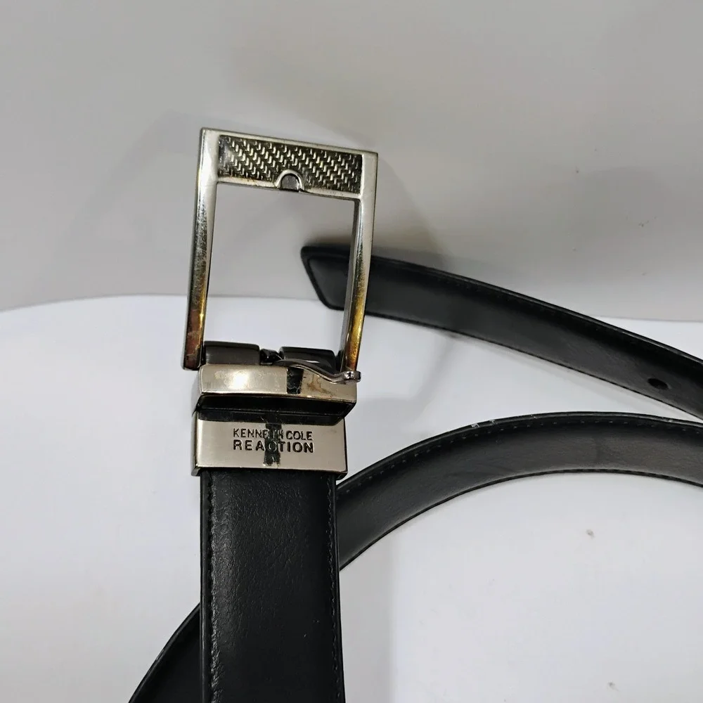 Reaction Kenneth Cole Reversible Black/ Brown Men's Belt 38/95